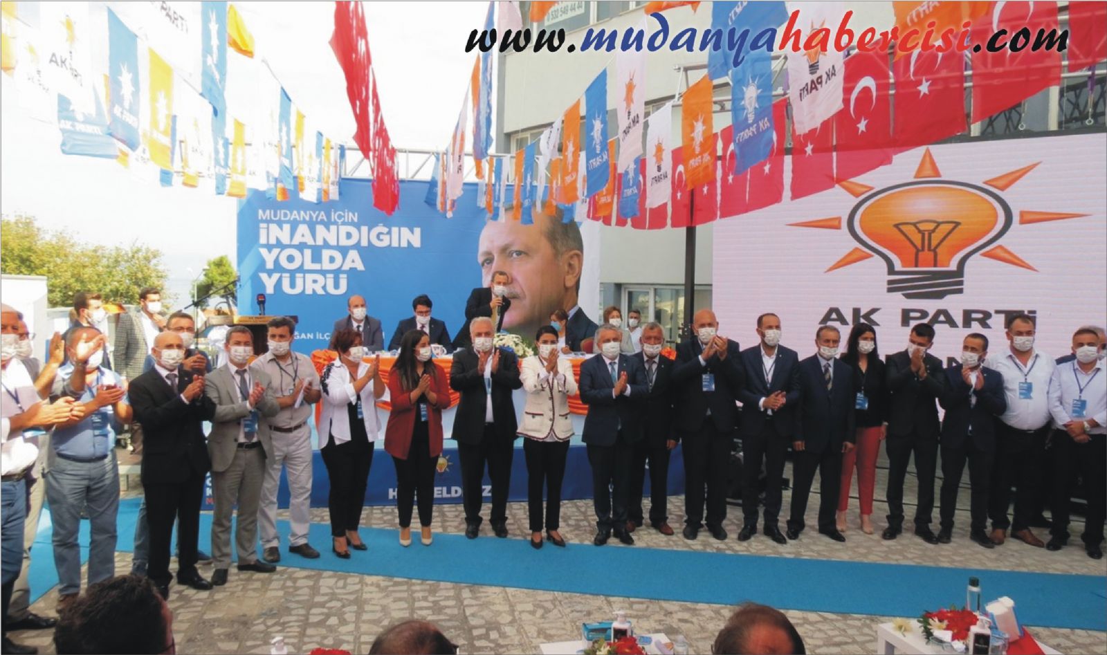 MUDANYA AK PART KONGRESNDE STL GVEN TAZELED